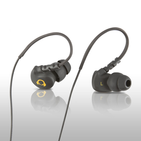 Water Resistant (IPX5) Noise Reducing Stereo In-Ear Sport Headphones 